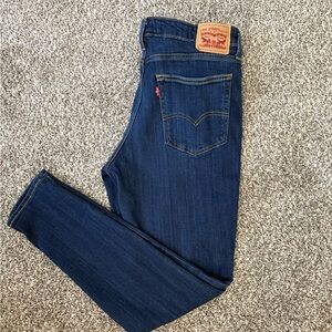 Levi's Dark Blue Denim Jeans